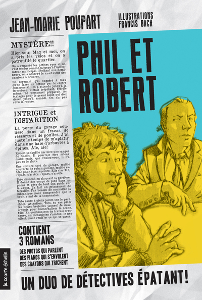 Phil et Robert - Jean-Marie Poupart   - La courte échelle - 9782890211353